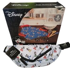 Disney Kids Baking Set With Fanny Pack‎ NWT